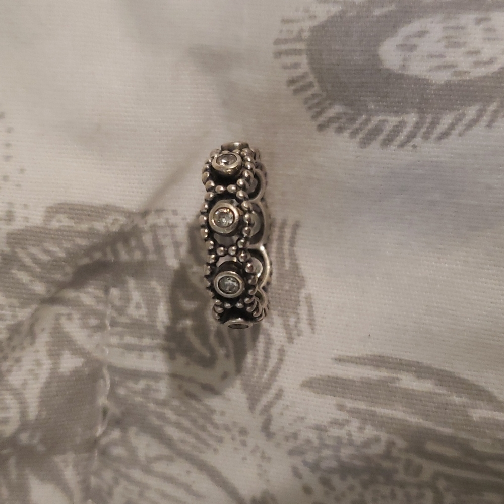 Pandora Gemstone Eternity Band